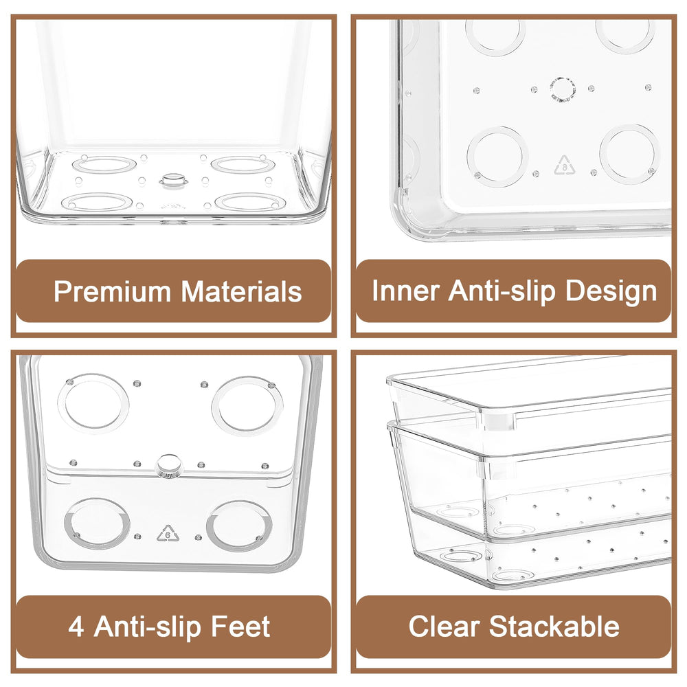 VEXTHYX label and dimensions view helping plan drawer layout accurately