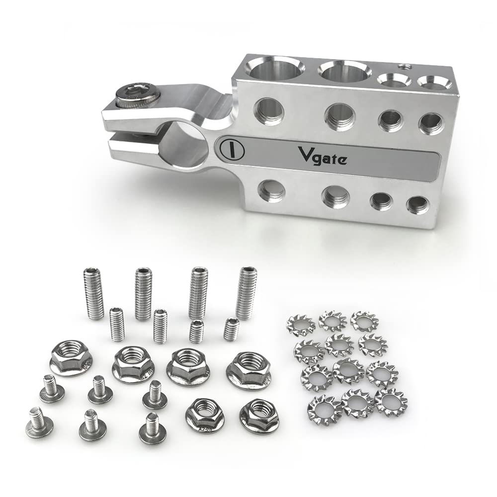 Vgate close-up of threaded studs showing durable connections and easy terminal attachment