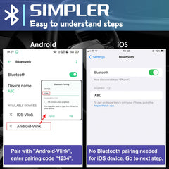 Vgate iCar Pro 2S connected to smartphone displaying live data and fast transfer