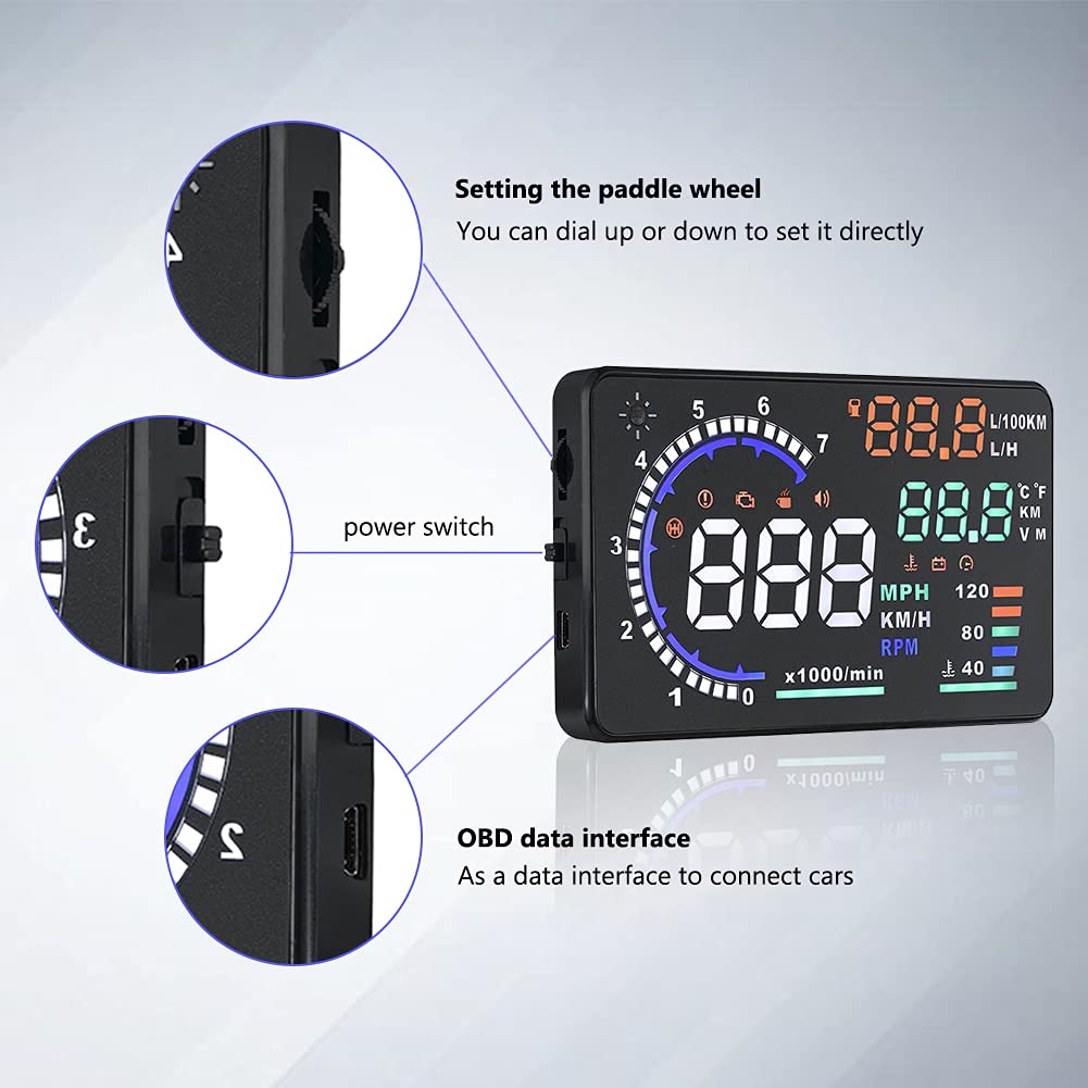 VGEBY HUD visible in daylight maintaining clear, sharp information