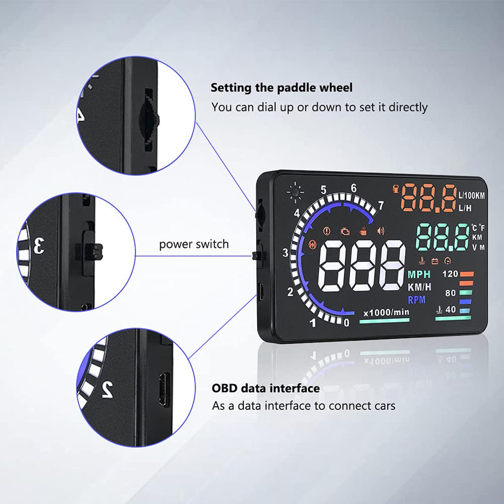 VGEBY HUD visible in daylight maintaining clear, sharp information