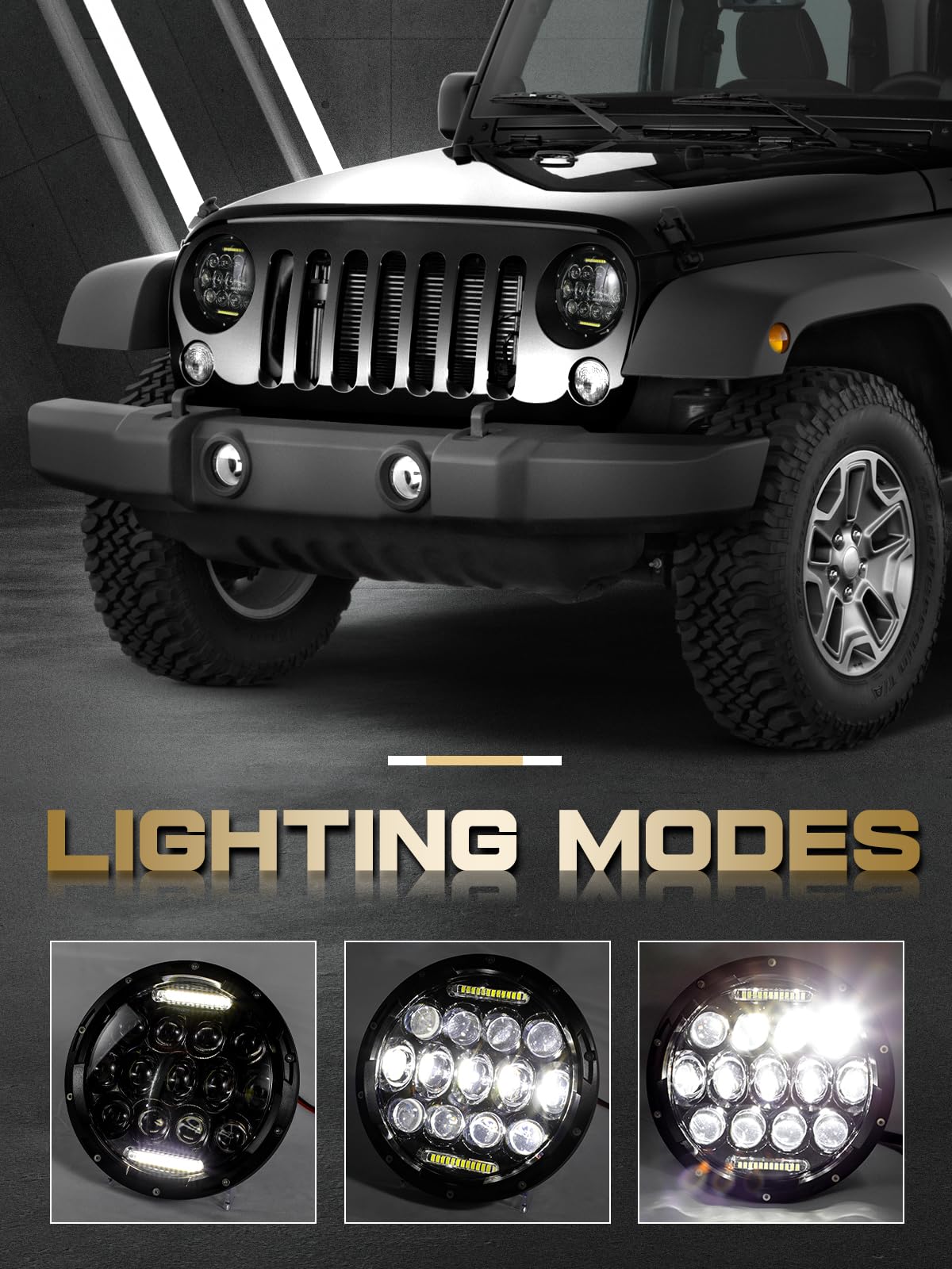 VI9000 close-up anti-UV polycarbonate lens showing clear optics that resist yellowing