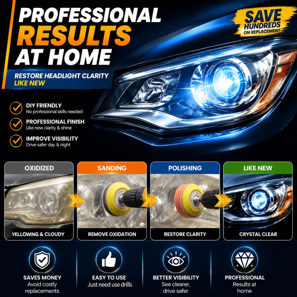 VIBRATITE masking film and accessories protecting vehicle paint during sanding