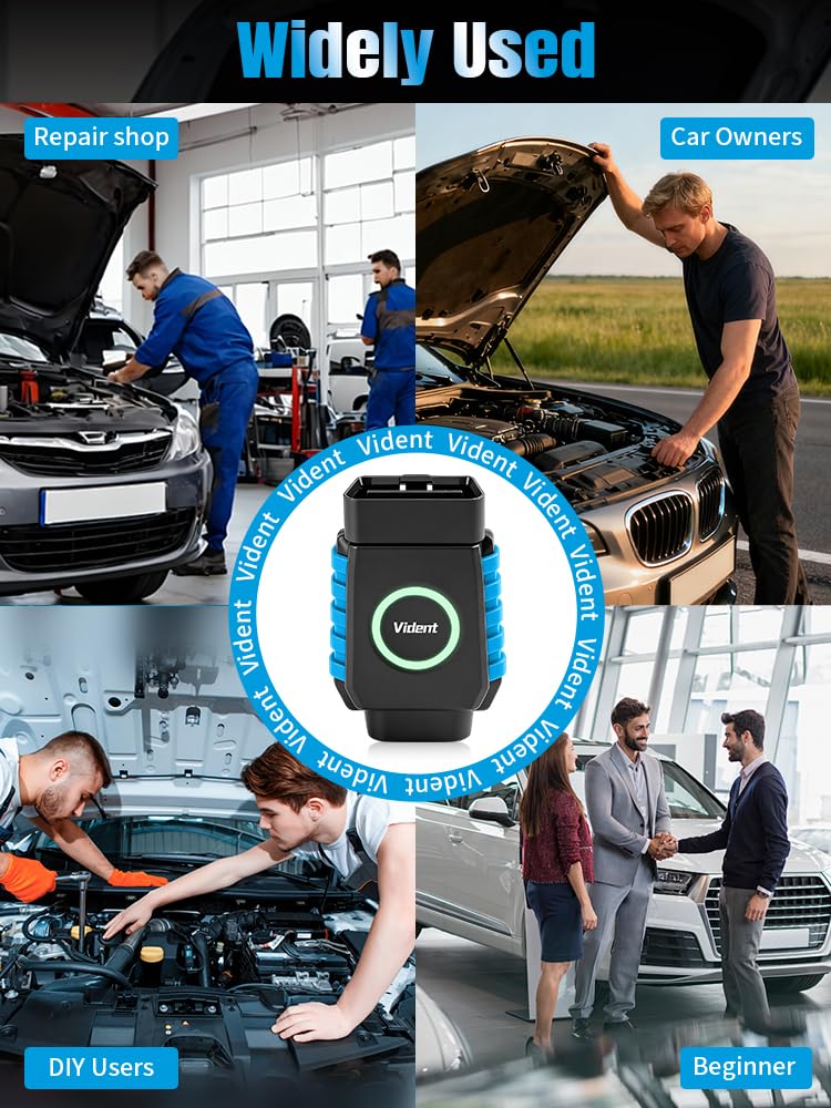 VIDENT compatibility label showing broad vehicle coverage benefit