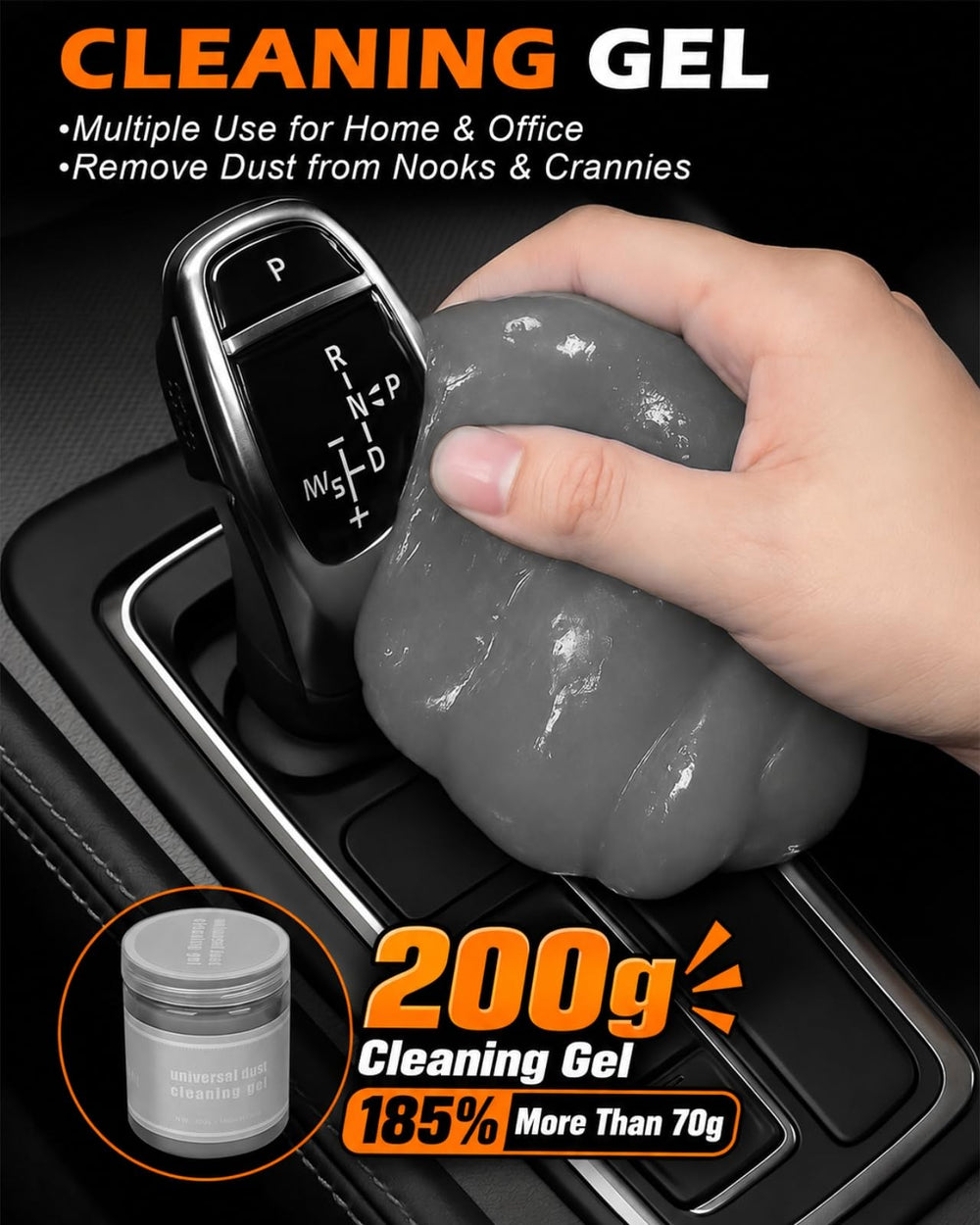 Viewmax vent brush in use clearing air vent fins without damage