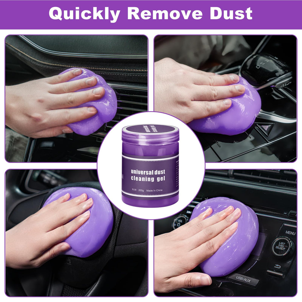Viewsun cleaning gel with spray bottle to lift dirt from consoles