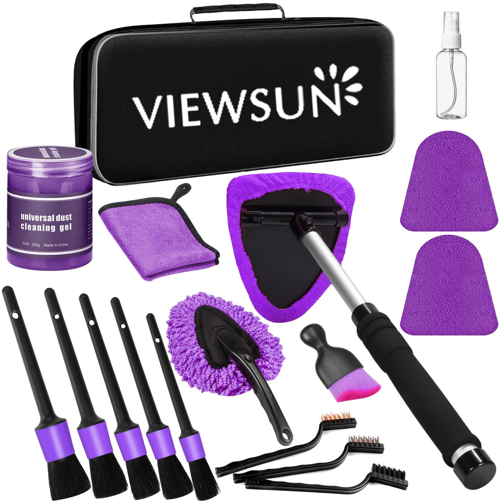 Viewsun front packaging and full kit layout showing complete tool set and benefit