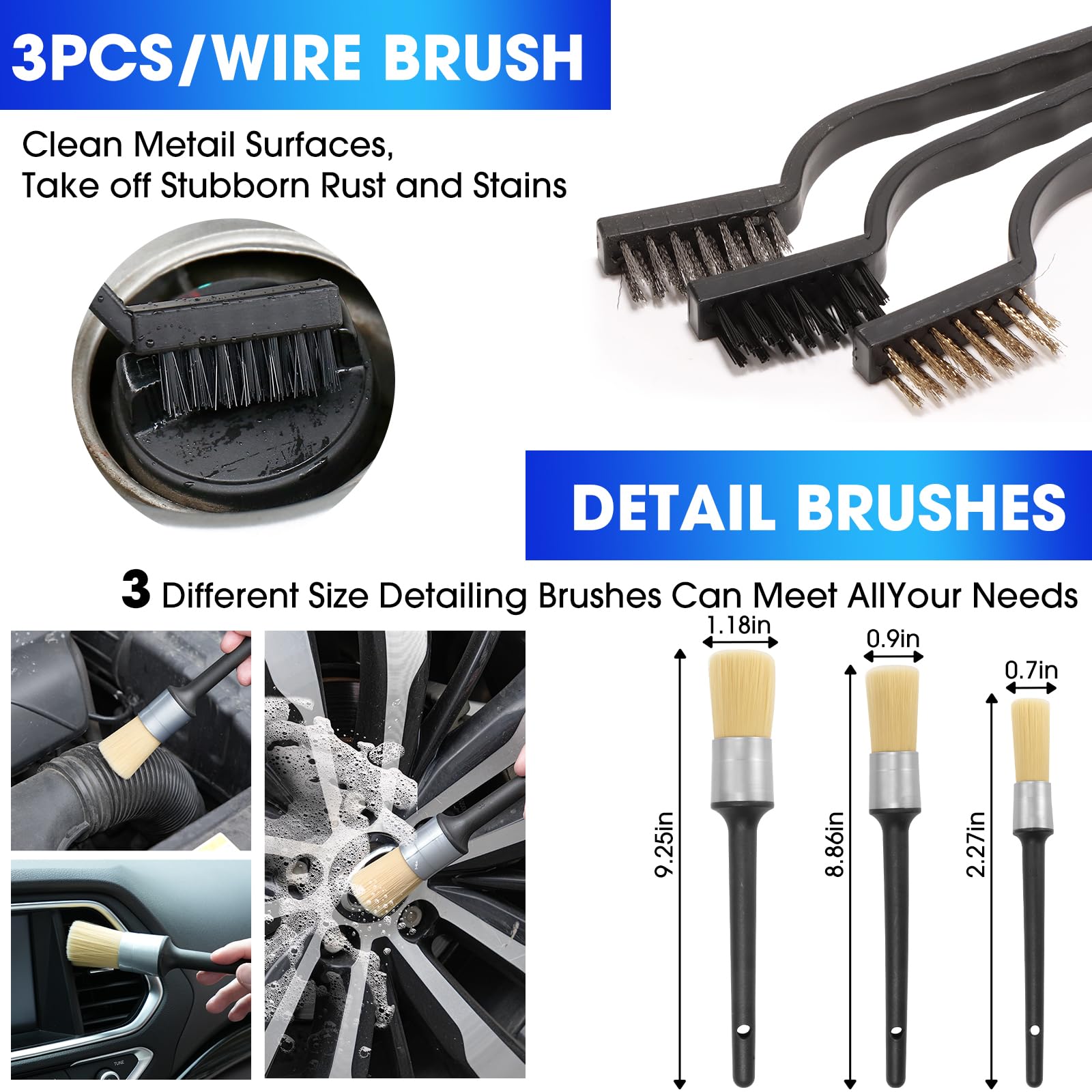 Viewsun retractable duster in use removing dashboard dust quickly benefit