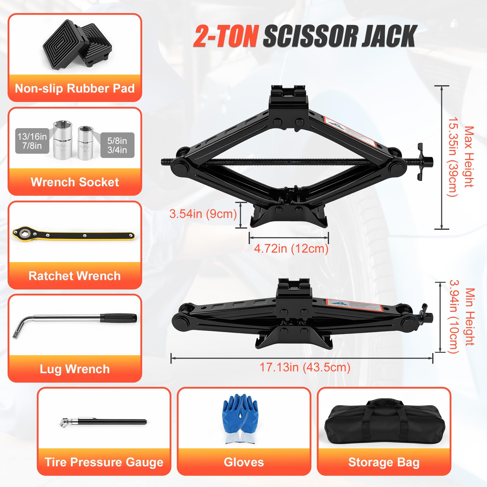 Viibrra lug wrench and sockets detail for faster wheel removal and compatibility