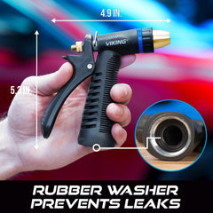 VIKING adjustable nozzle head close-up showing spray pattern control