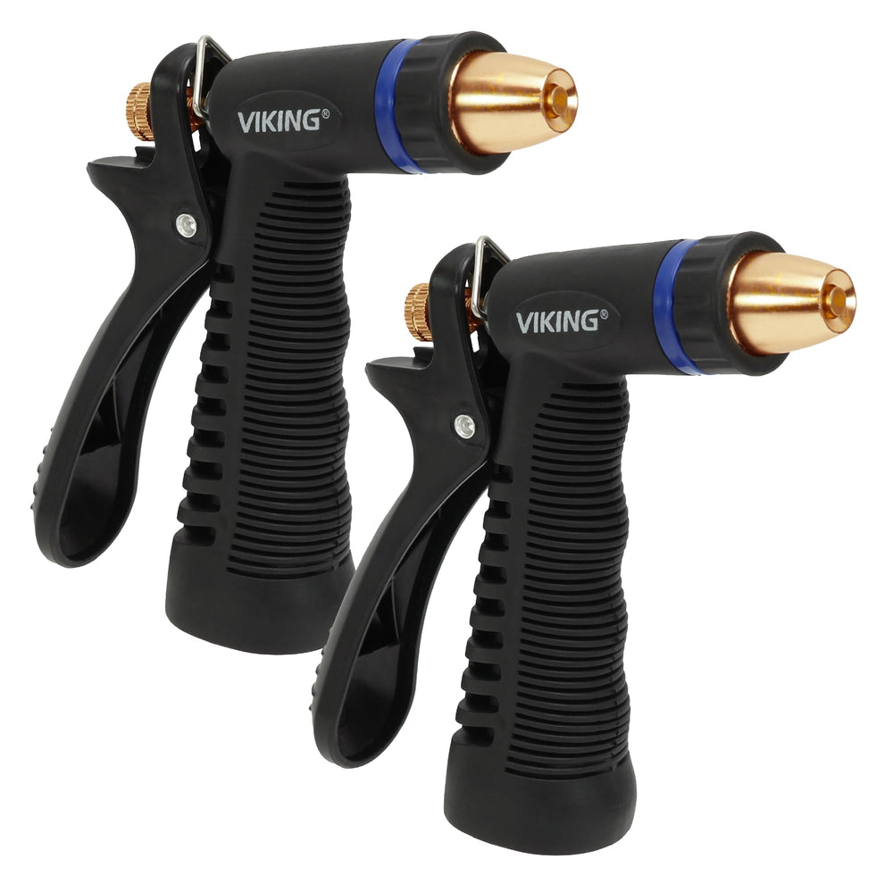 VIKING front view of two nozzles showing durable construction and value