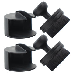 VIKING front view packaging showing two brushes and stands for clean storage