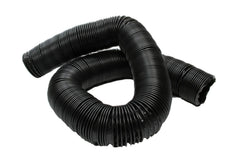 Vintage Air front view of 2-inch black duct hose showing flexible tubing and benefits