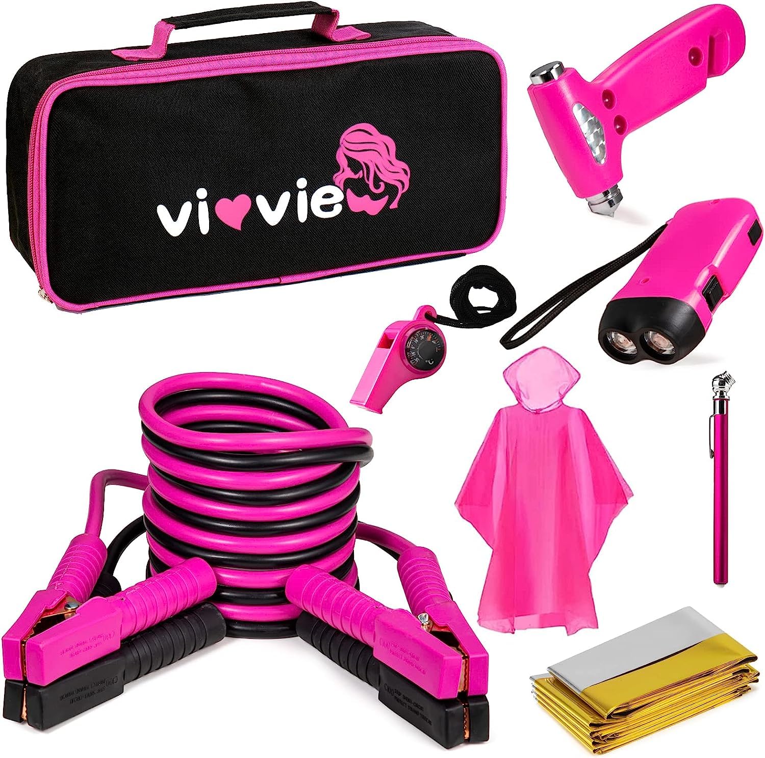 vioview lifestyle image of kit used at roadside offering visibility and practical assistance