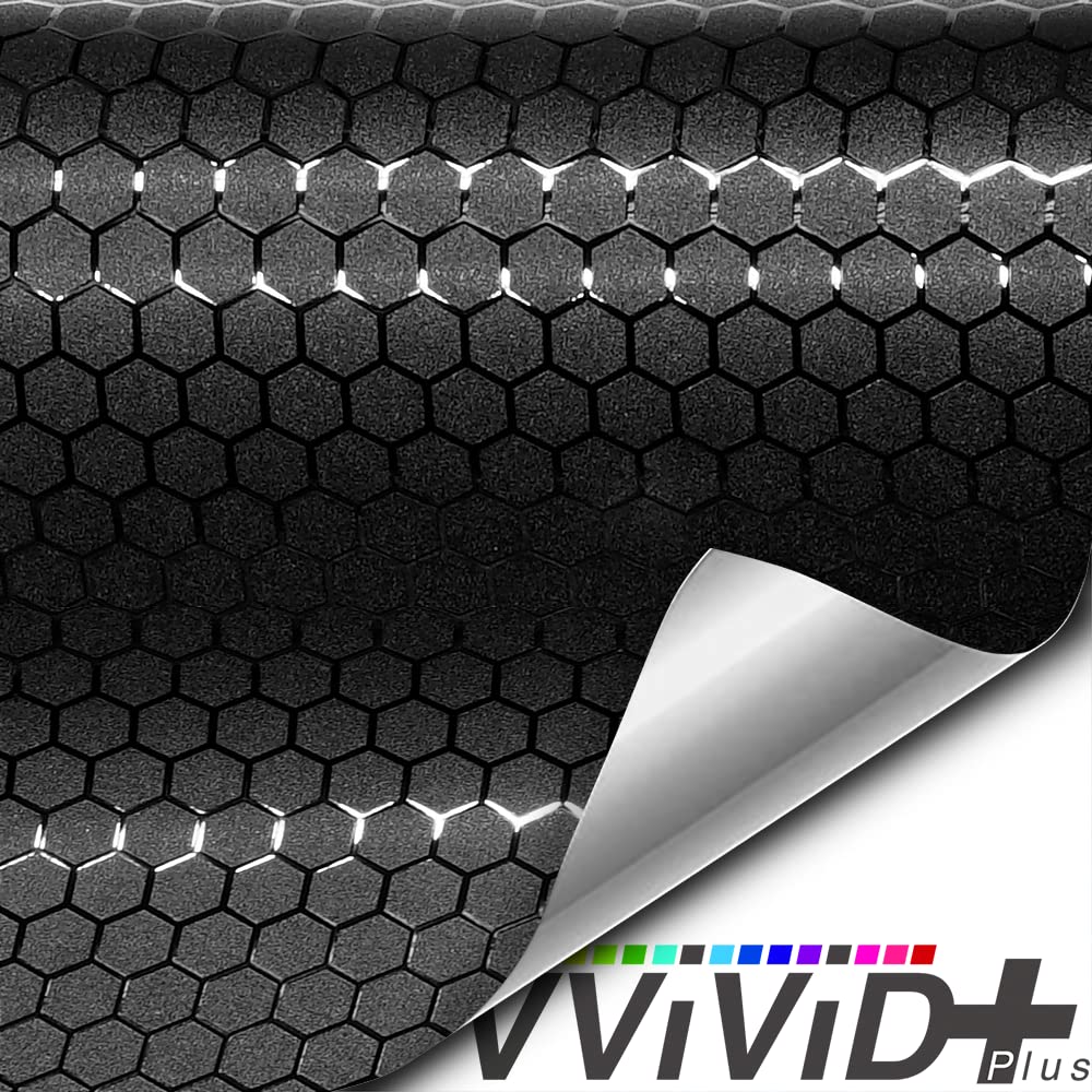 VViViD close-up of hex pattern highlighting texture and visible depth benefit