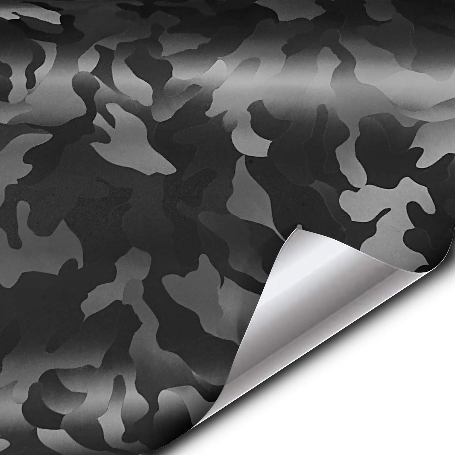 VViViD front packaging view showing stealth camo roll and benefits
