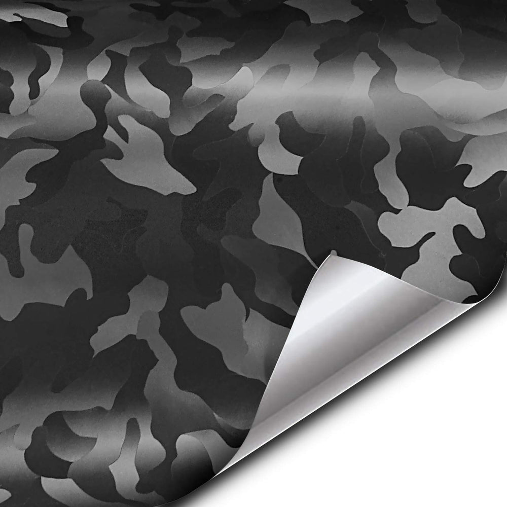 VViViD front packaging view showing stealth camo roll and benefits