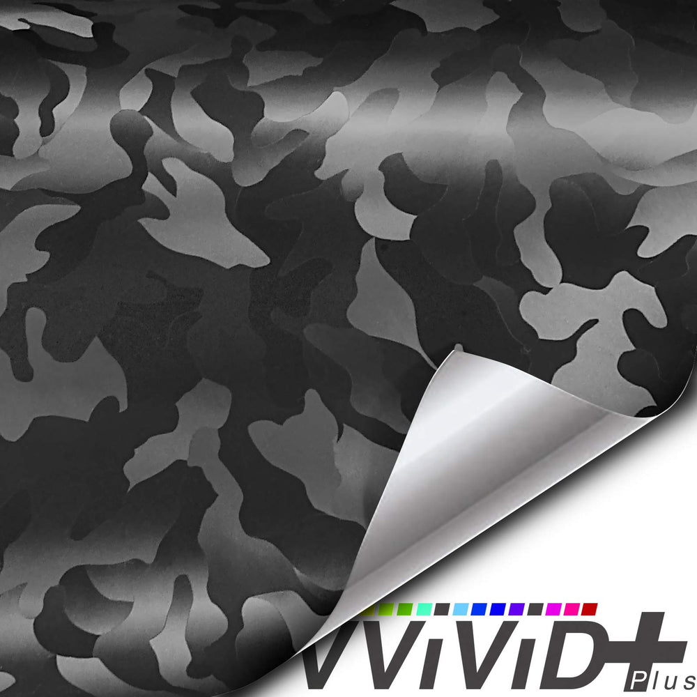 VViViD during squeegee application showing smooth bubble-free result