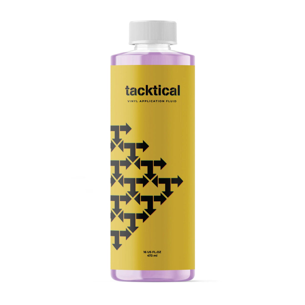 VViViD Tacktical front label showing product name and 16oz size benefit