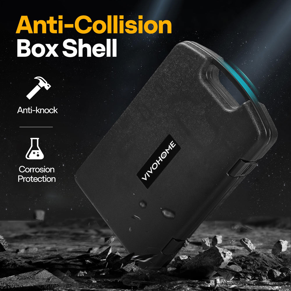 VIVOHOME included carrying case and accessories protecting scale during transport