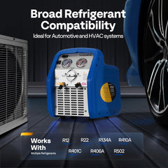 VIVOHOME side profile highlighting compact portable form for easy transport