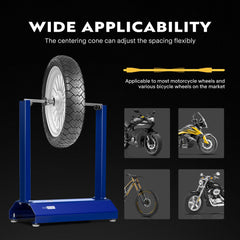 VIVOHOME wheel mounted on balancer illustrating easy use