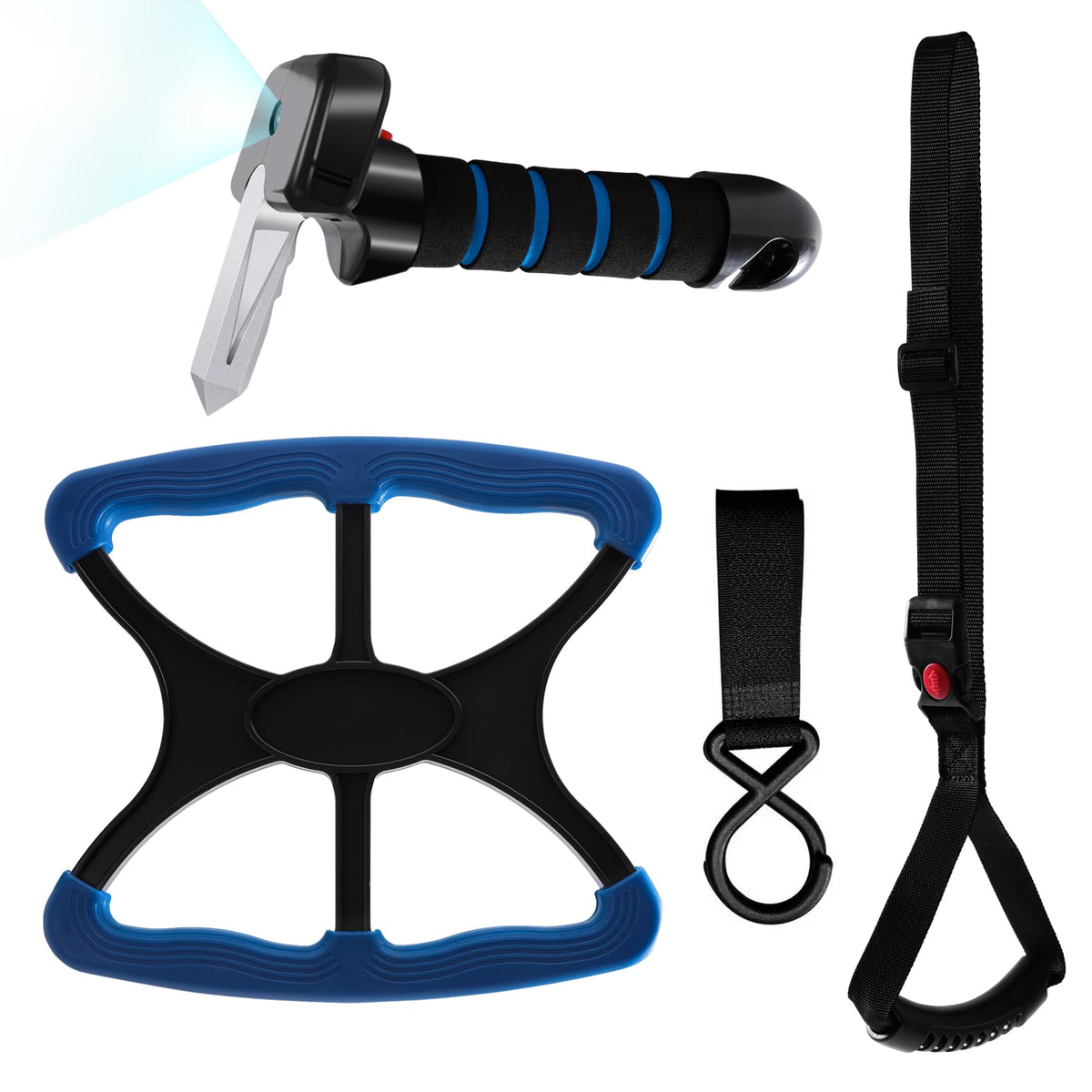 Vizava front packaging showing the 4pc kit and clear components for easy identification