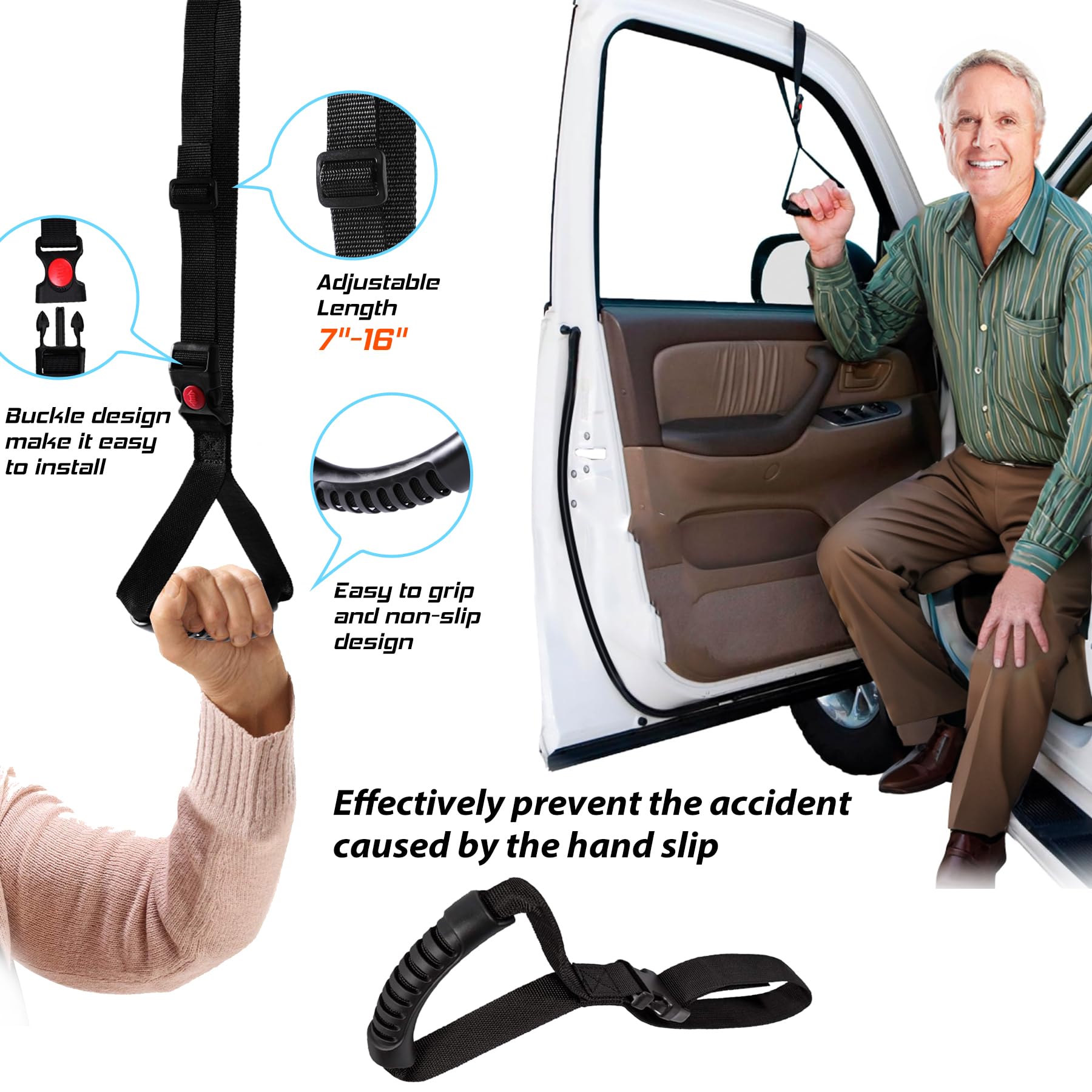 Vizava standing aid in use at home demonstrating assisted rise from sofa