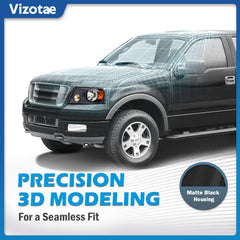 Vizotae bulb close-up displaying included low and high beam bulbs for compatibility