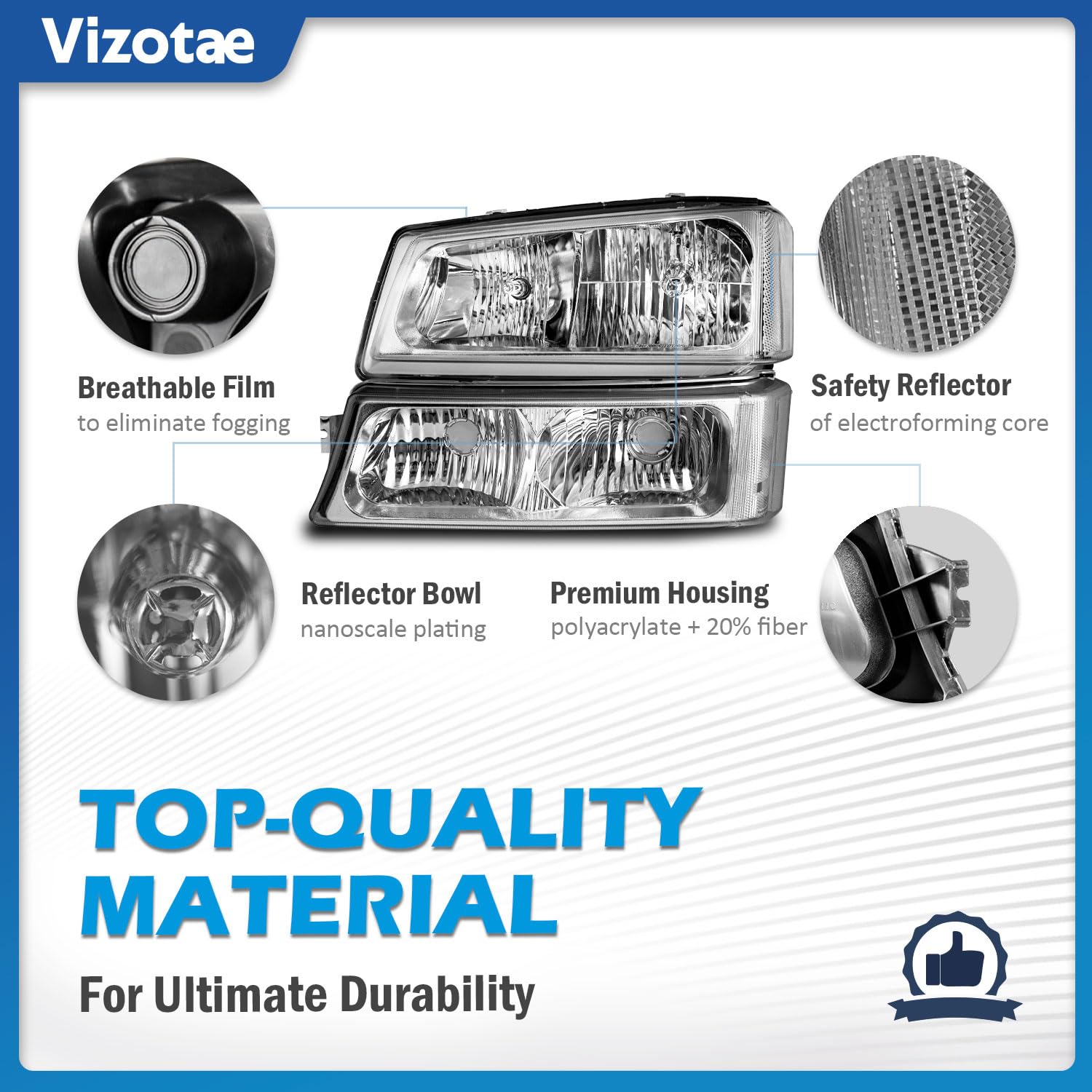 Vizotae sealed edge with PUR adhesive preventing moisture intrusion