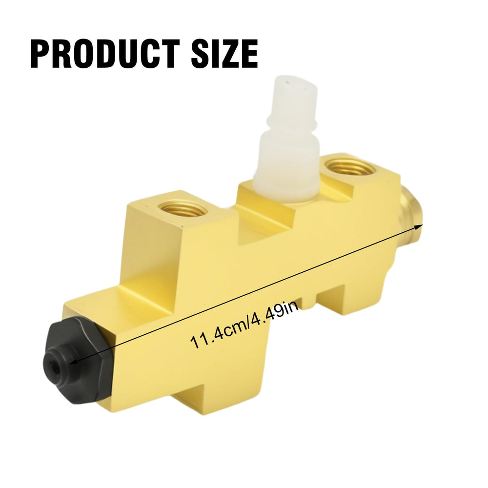 Vkinman close-up of brass valve threads for reliable sealing benefit