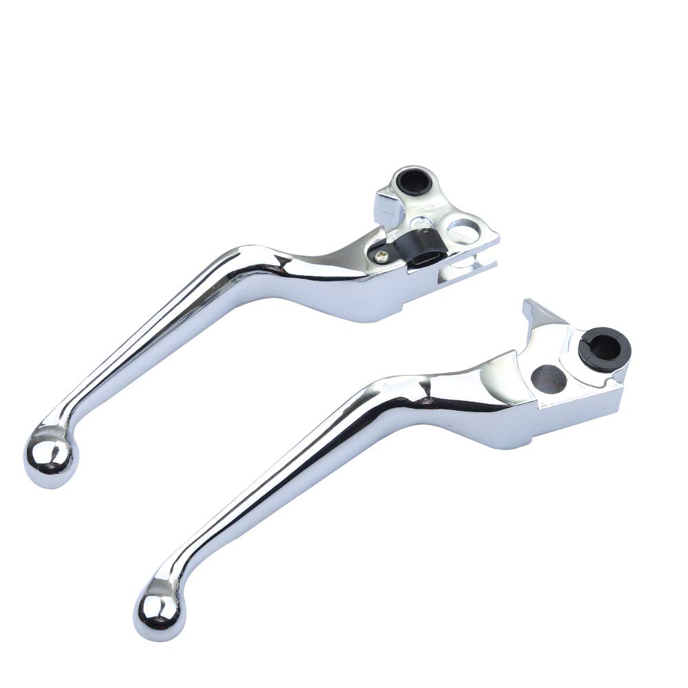 Vkinman levers next to ruler showing size and accurate scale fit