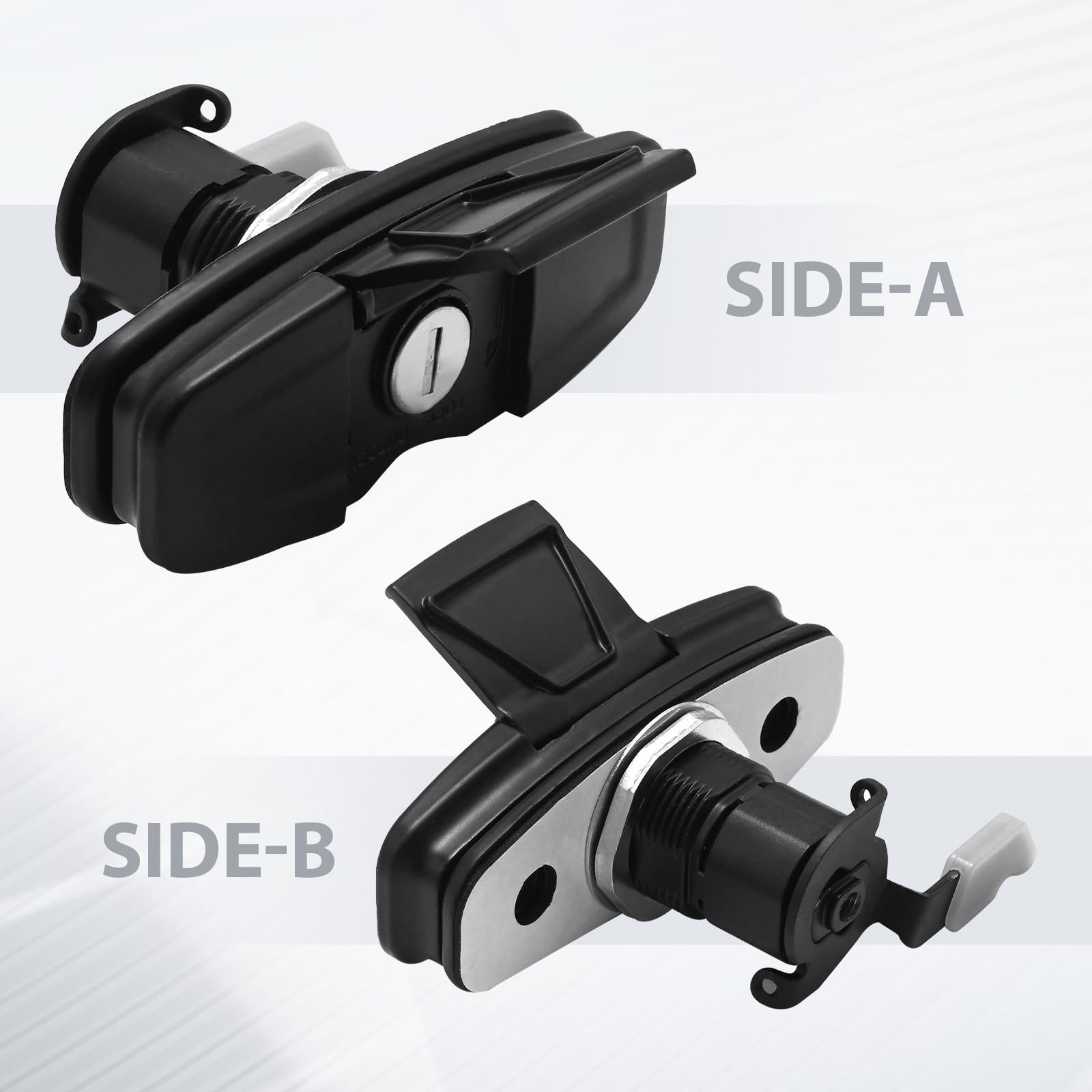 Vkinman detail of locking mechanism showing secure engagement benefit