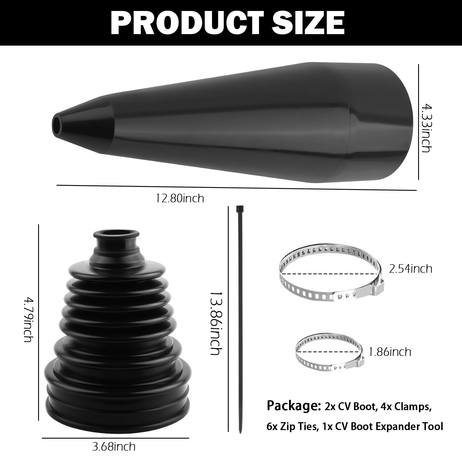 VKQTS silicone boot and expander tool close-up highlighting durable fit