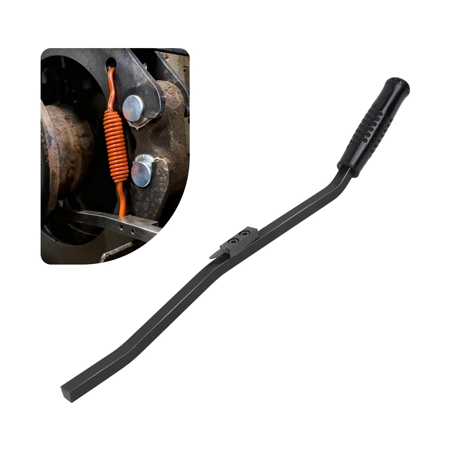 VKVXCLON tool front view showing robust carbon steel construction and ready-to-use design