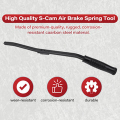 VKVXCLON anti-slip handle closeup reducing hand fatigue during extended brake work
