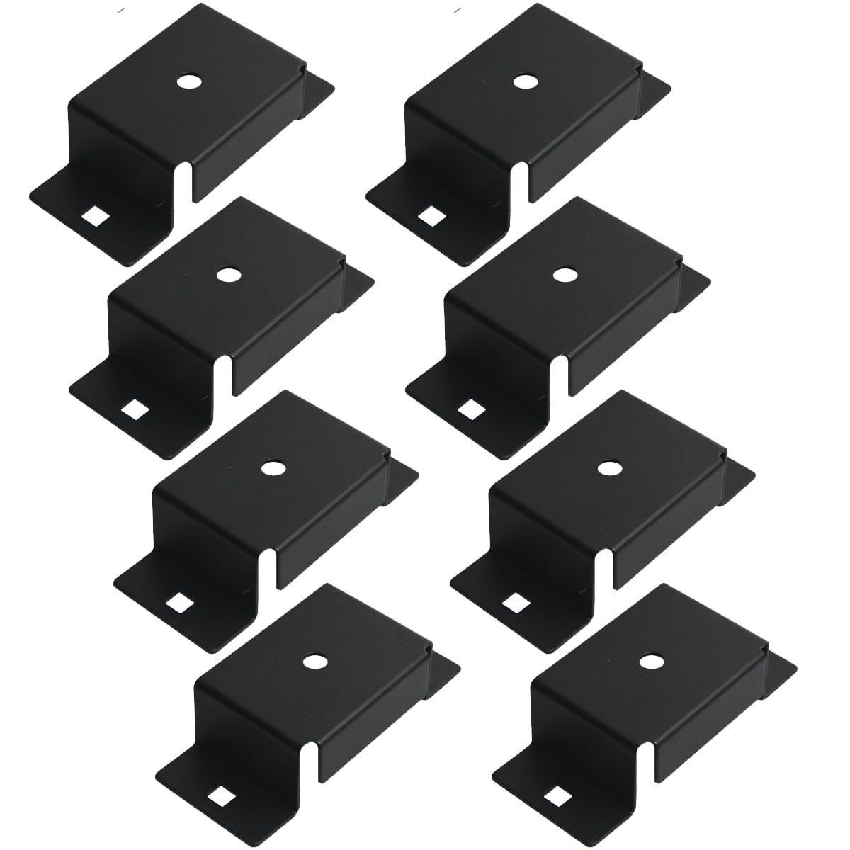 Voittozege front view of eight stake pockets showing uniform fit and strength