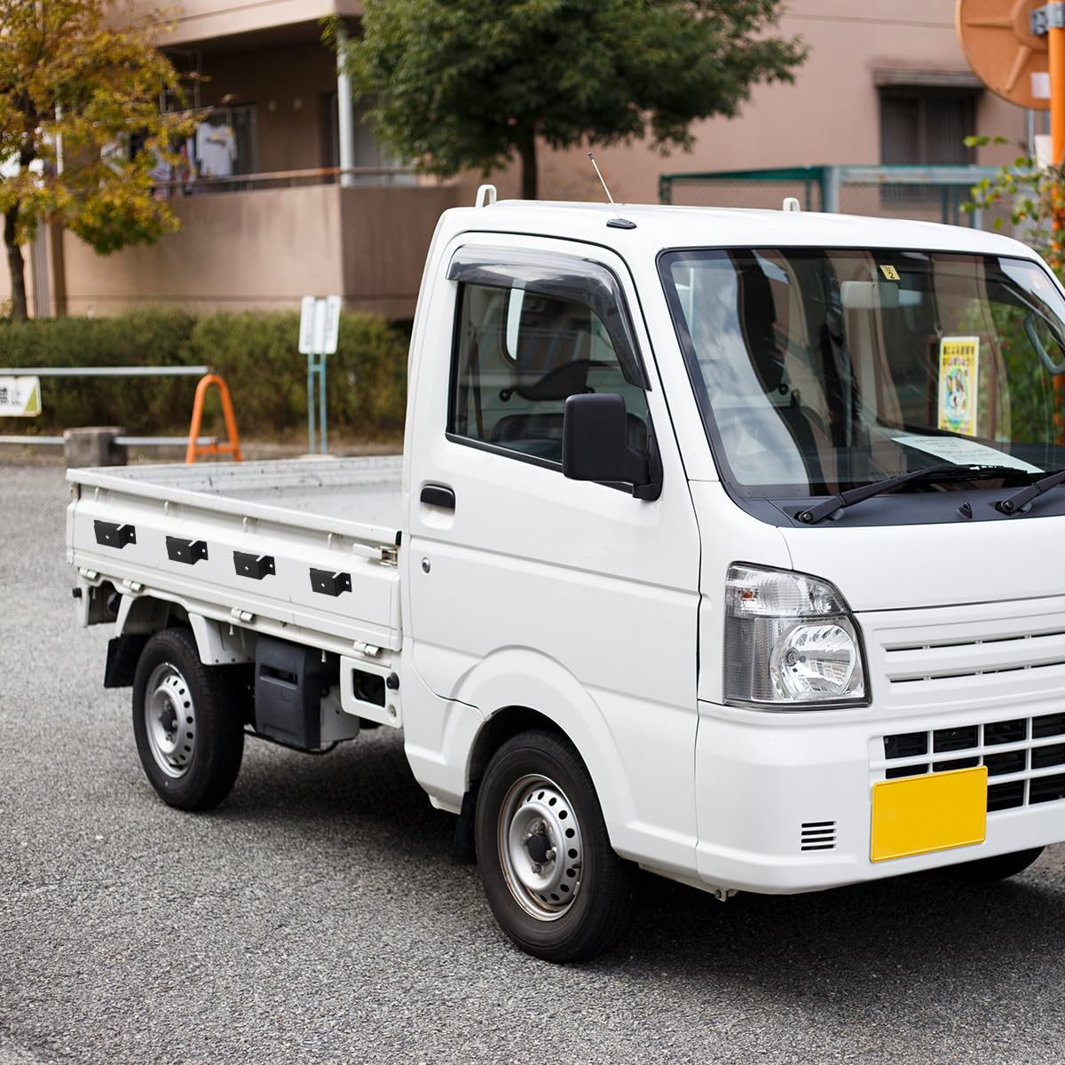 Voittozege installed on flatbed trailer showing practical in-use benefit