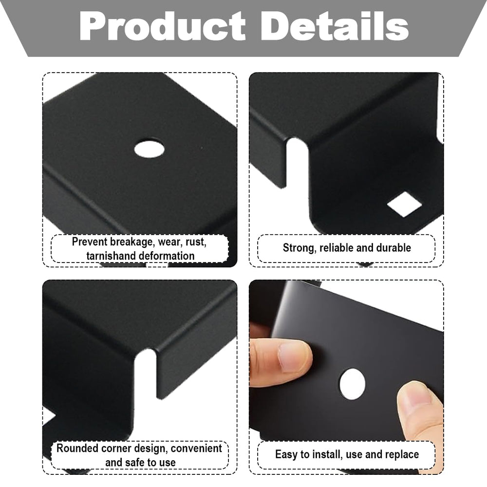 Voittozege side profile with 2x4 post demonstrating secure, snug fit