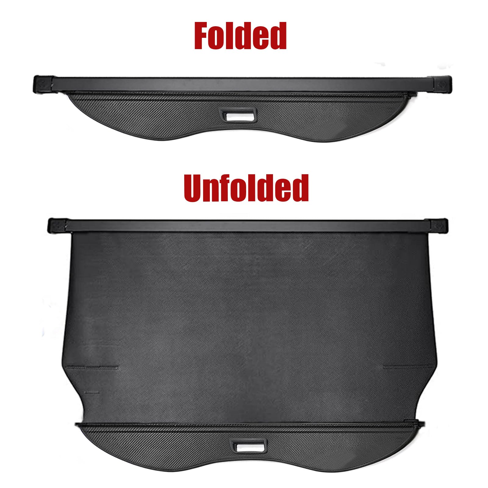Volcaner lifestyle shot in trunk illustrating privacy and organized cargo