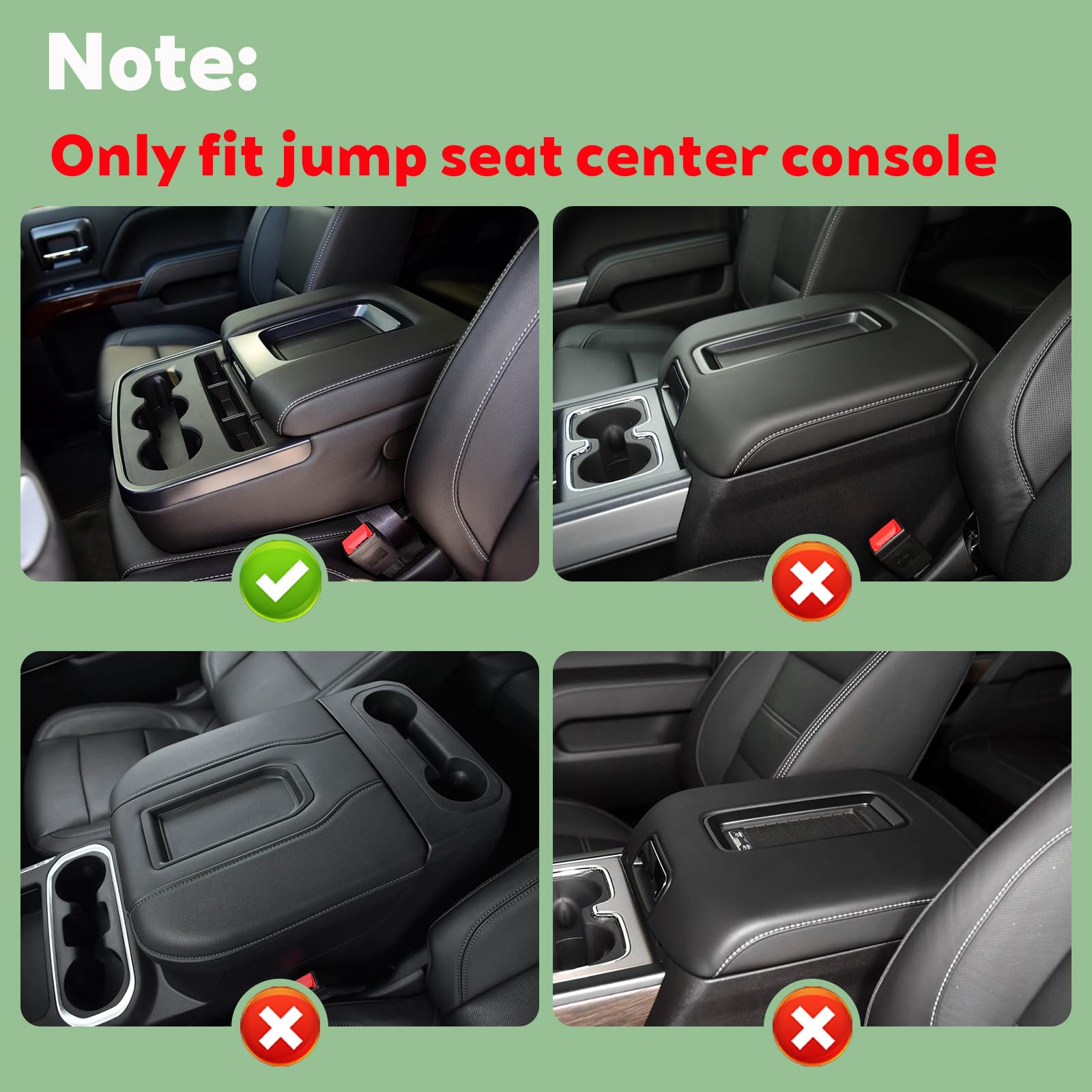 Volinsya armrest lid installed in console showing correct alignment and easy fit