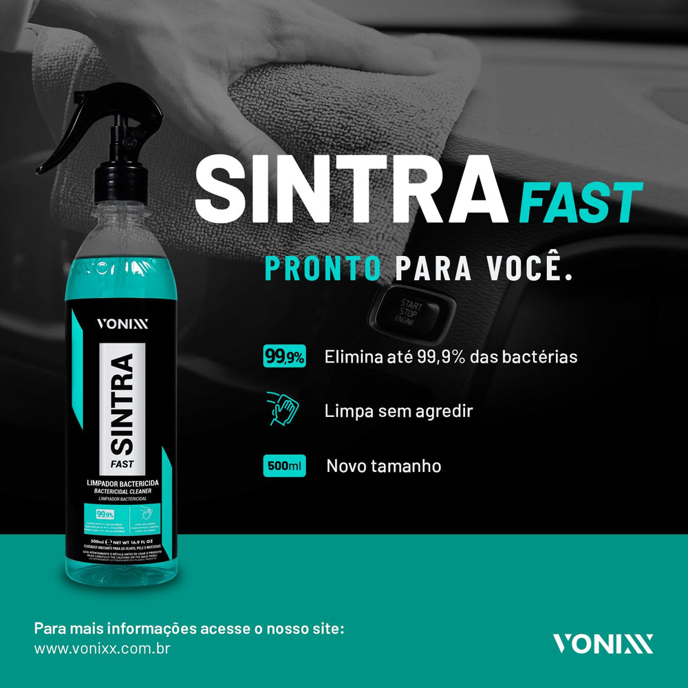 Vonixx Sintra Fast spray nozzle close-up demonstrating easy trigger and precise application