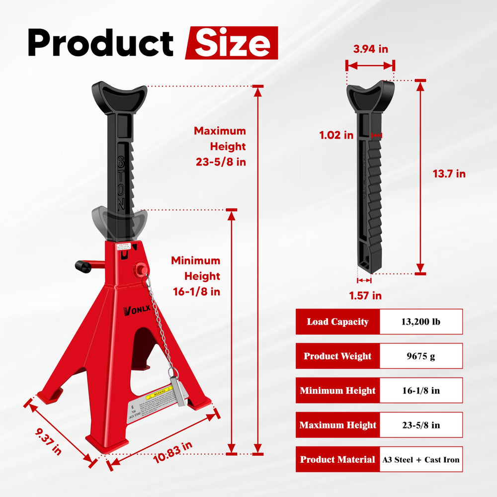 VONLX ratchet handle forged iron closeup demonstrating durable operation