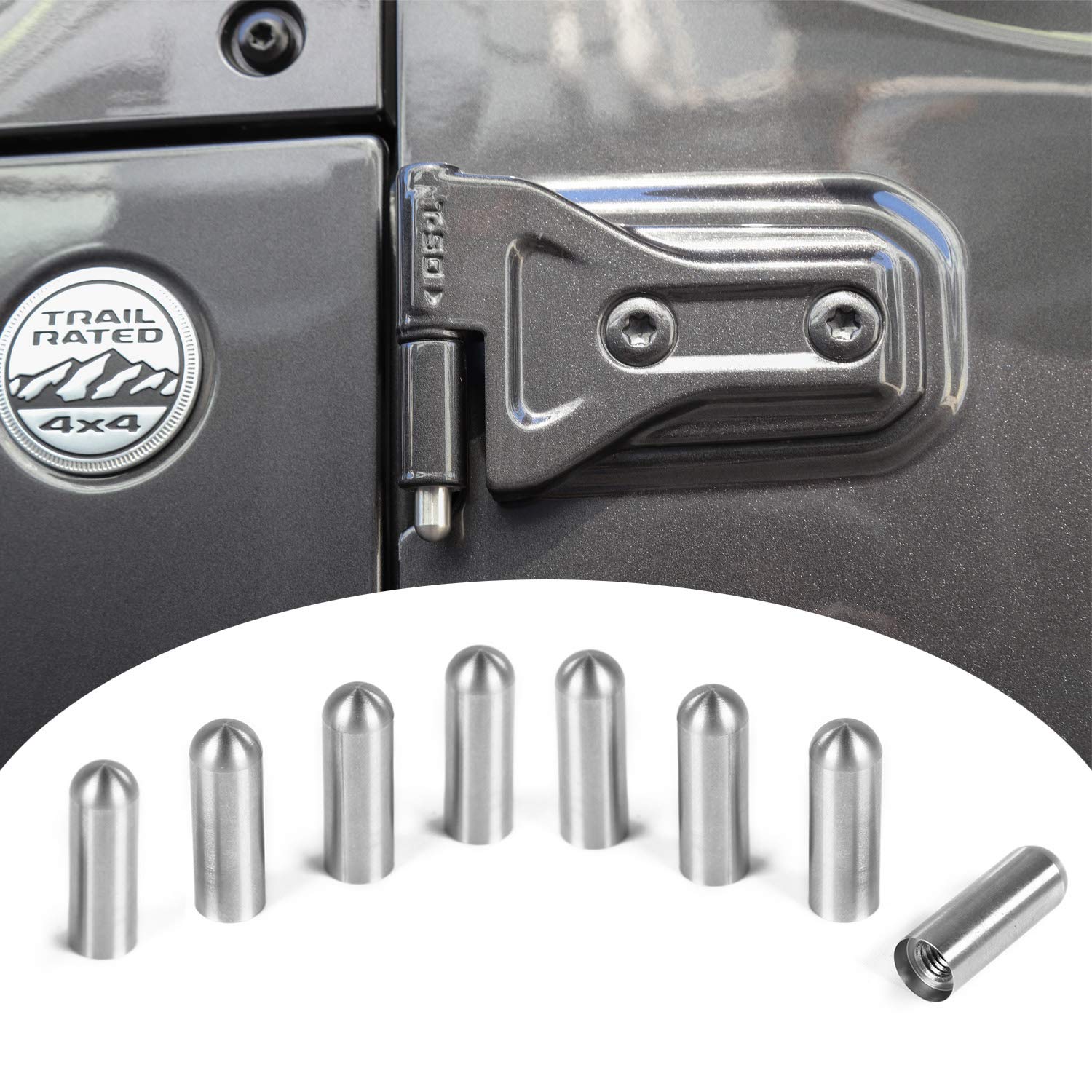 Voodonala front packaging showing 8pcs kit and fitment details, durable protection