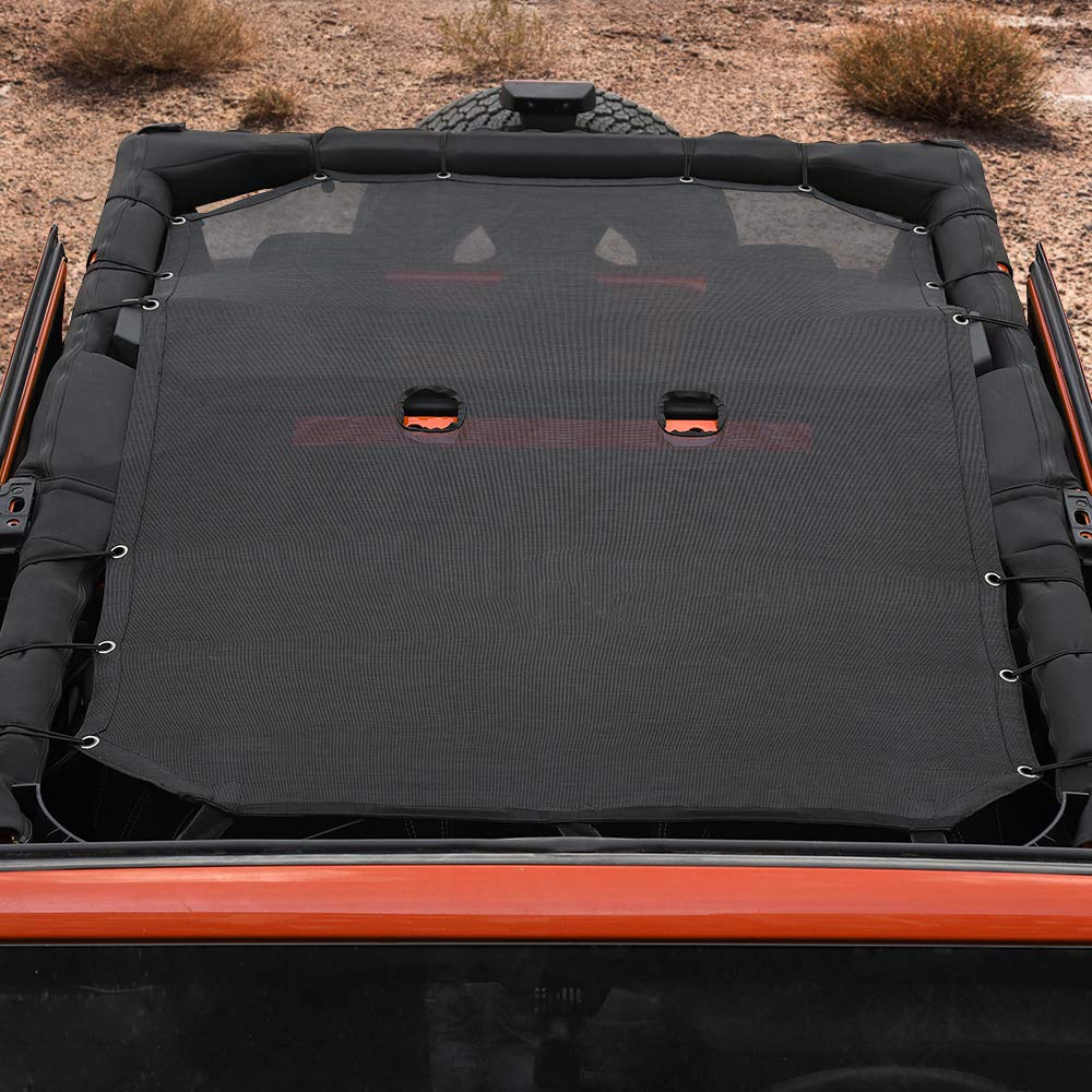 Voodonala top view on JKU demonstrating sun protection benefit