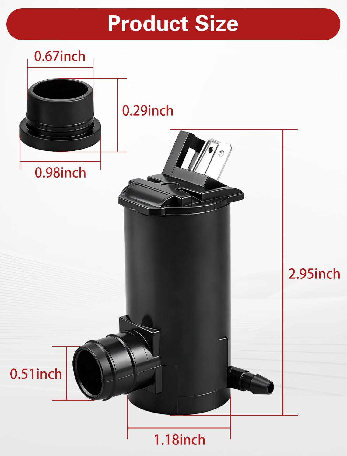 VORIPO packaging and sealing ring included for secure installation