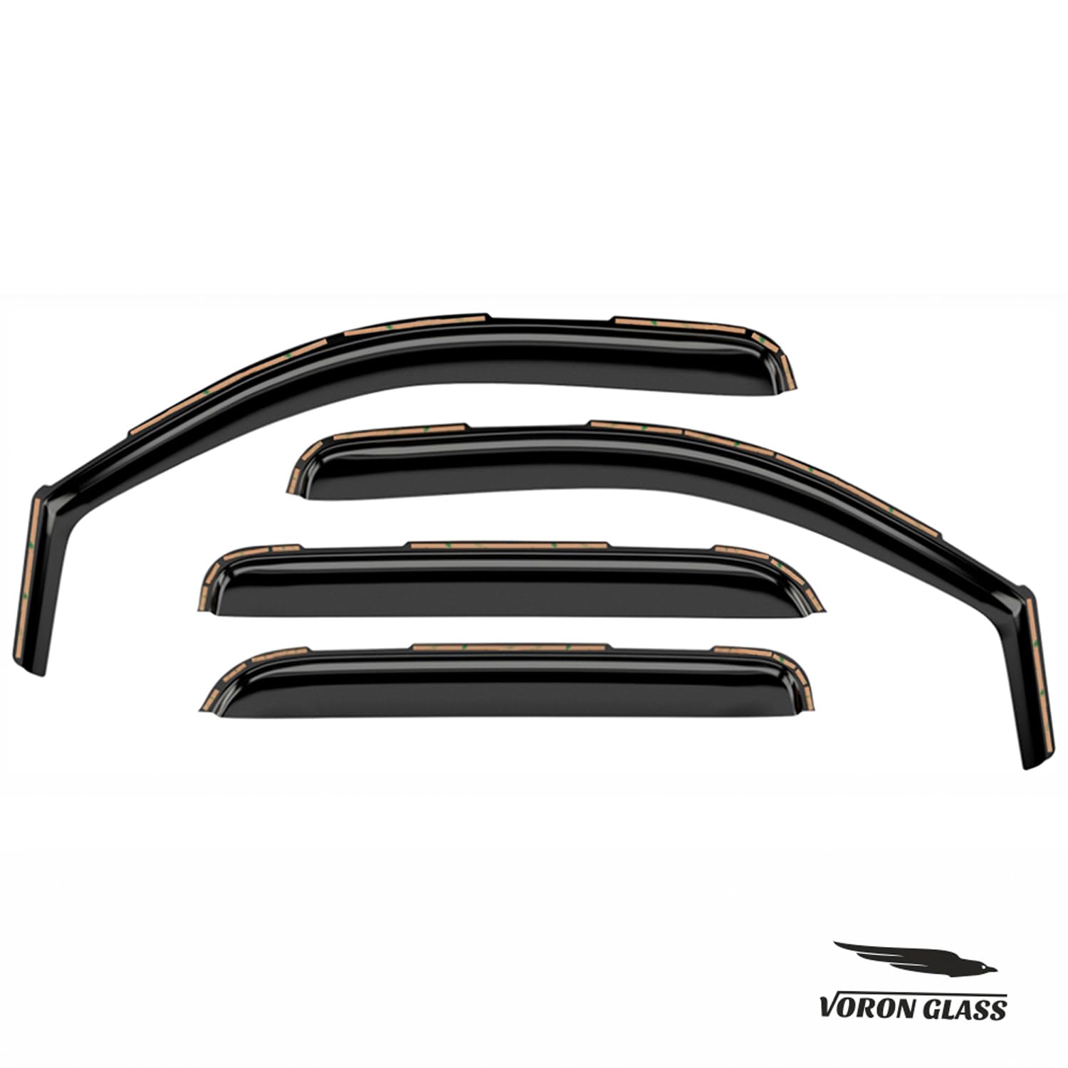 Voron Glass on Silverado driving wet road showing improved comfort and airflow