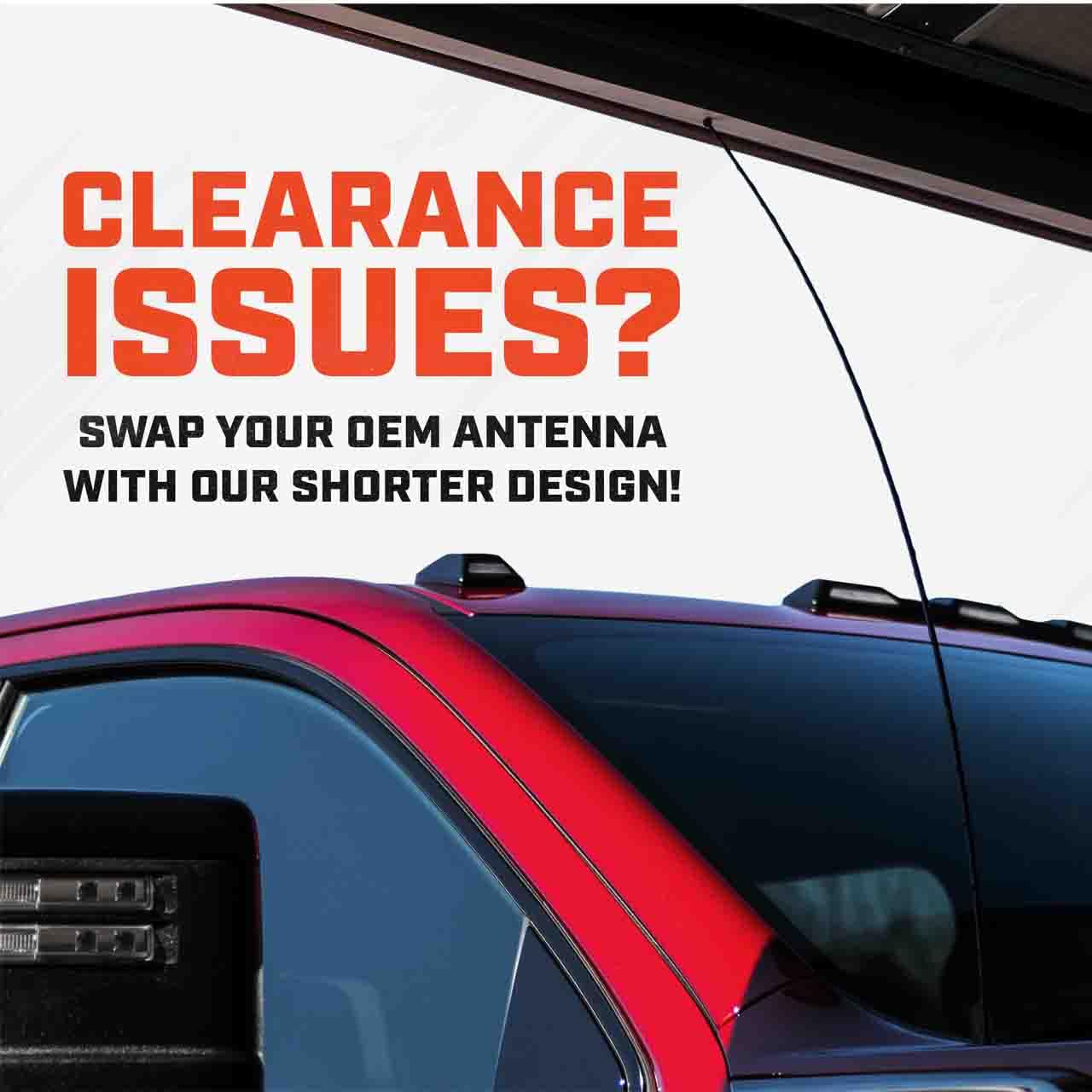 Votex retail packaging with antenna showing ready-to-install convenience and protection