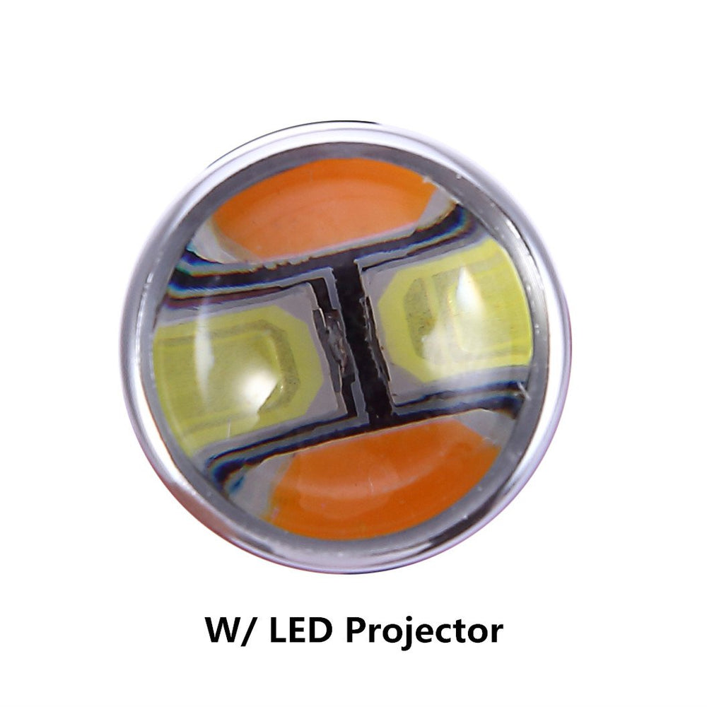 Vouke 3157 flashing amber turn signal demonstrating clear road notice