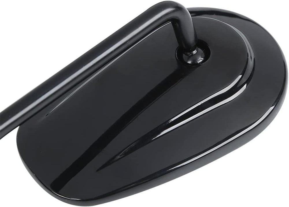 VPZMT mirrors installed on Harley demonstrating easy fit and clear rear visibility